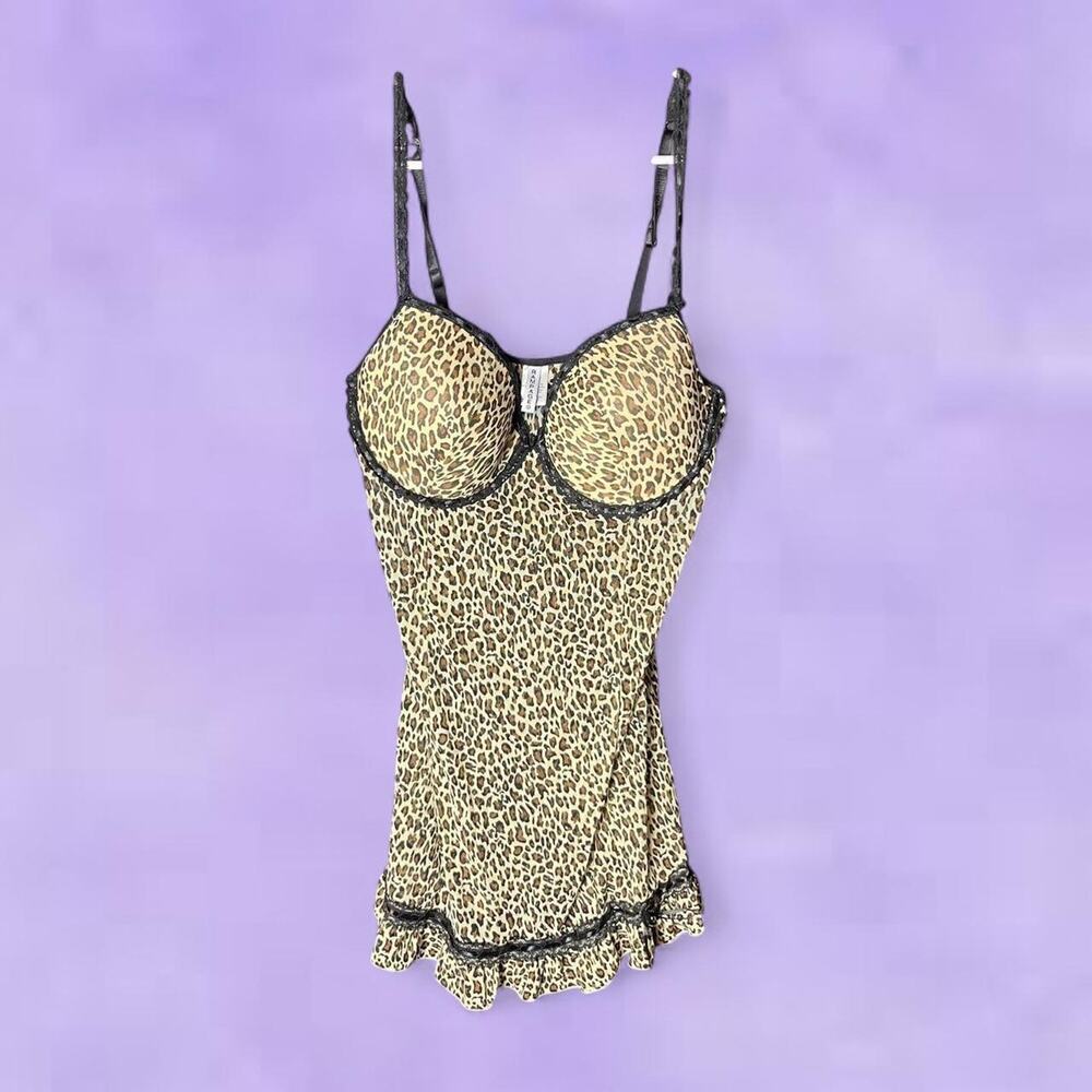 Rampage leopard print lingerie